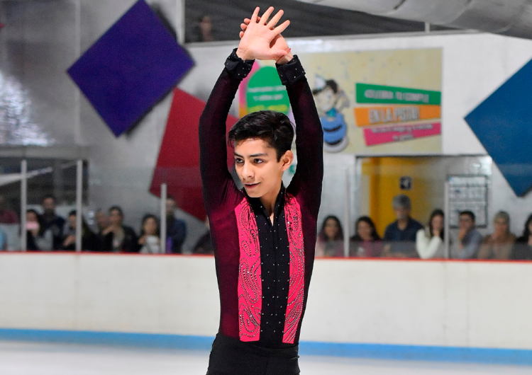 Patinador mexicano califica para los Juegos Olímpicos de Invierno 2022