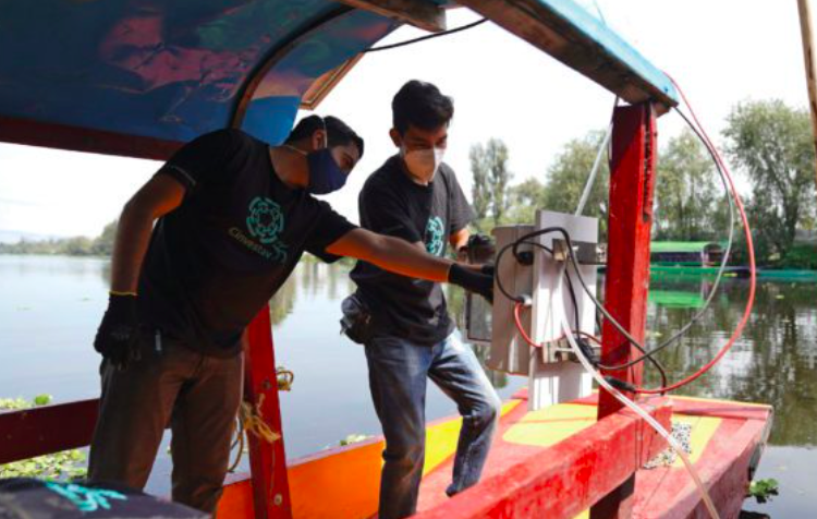 Científicos mexicanos utilizan ‘nano burbujas’ para limpiar los canales de Xochimilco